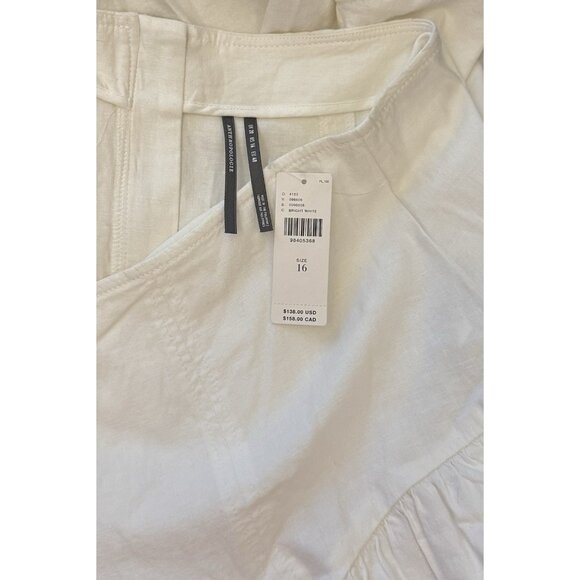 NWT Size 16 - Anthropologie Linen Extended Waist Pants (NWT US$ 138) - Picture 8 of 16